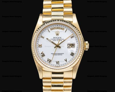 rolex 18038 white gold|rolex 18038 diamond dial.